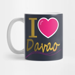 I Love Davao Mug